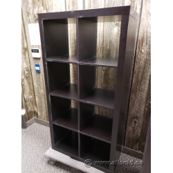 Black Lack Ikea Storage Cube Tower 4x2